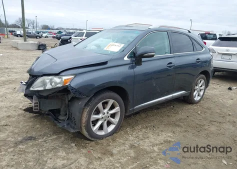 2010 Lexus Rx 350 из США, поврежденный, VIN 2T2ZK1BA5AC012645